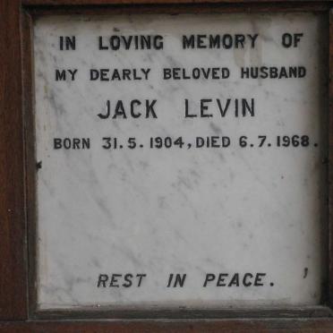 LEVIN Jack 1904-1968