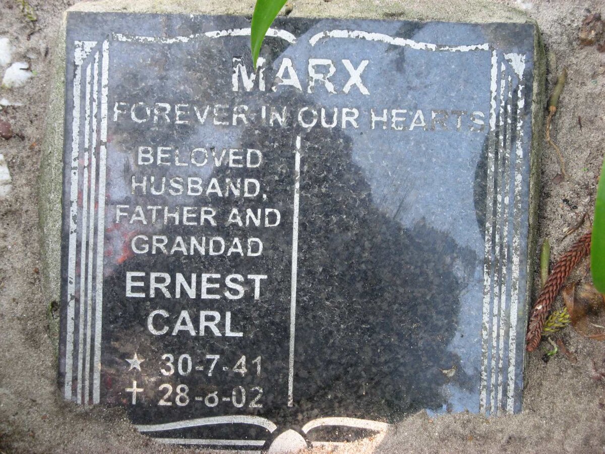 MARX Ernest Carl 1941-2002