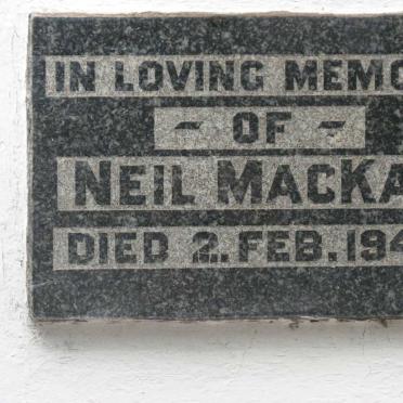 MACKAY Neil -1945