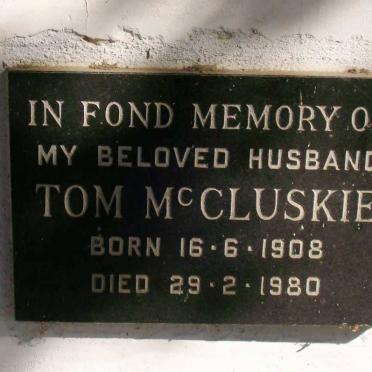McCLUSKIE Tom 1908-1980