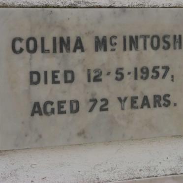 McINTOSH Colina -1957