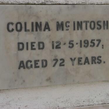 McINTOSH Colina -1957