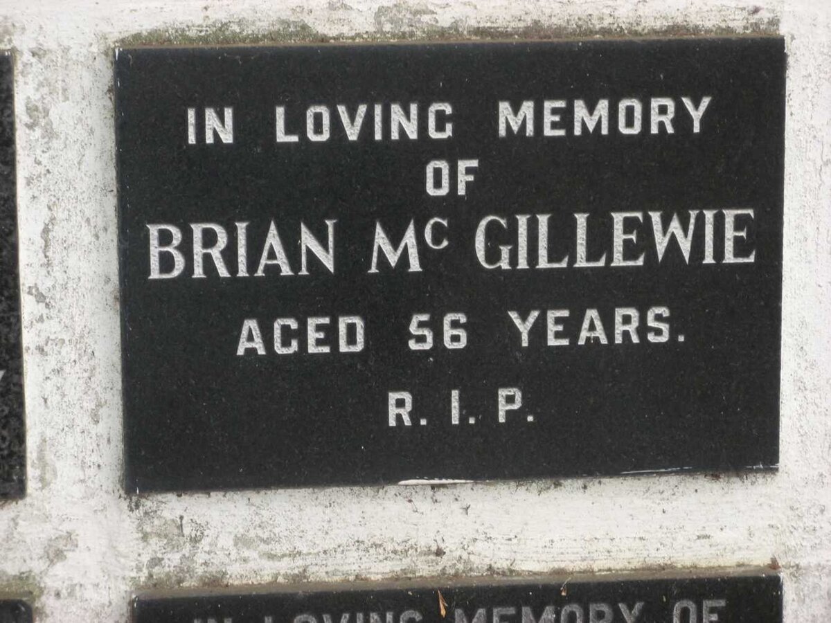 McGILLEWIE Brian