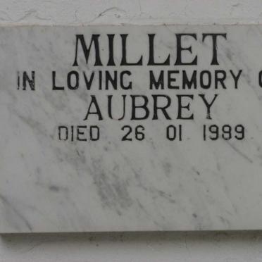 MILLET Aubrey -1999
