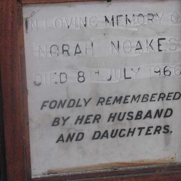 NOAKES Norah -1966