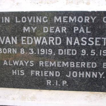 NASSETTE Ivan Edward 1919-1969