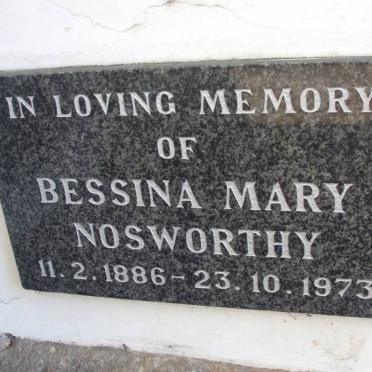 NOSWORTHY Bessina Mary 1886-1973