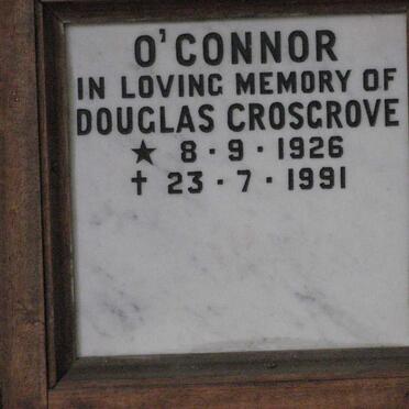 O'CONNOR Douglas Crosgrove 1926-1991