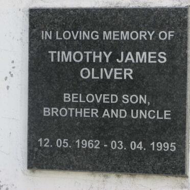 OLIVIER Timothy James 1962-1995