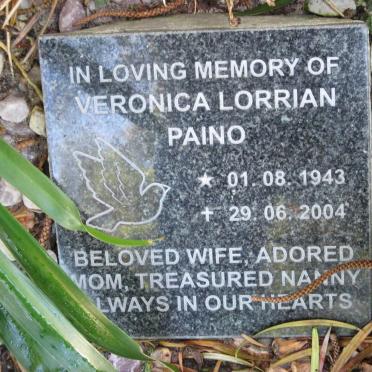 PAINO Veronica Lorrian 1943-2004