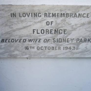 PARKIN Florence -1943