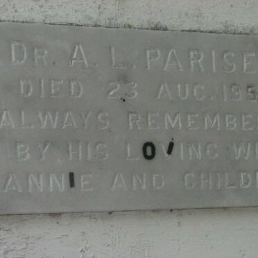 PARISER A.L. -1959
