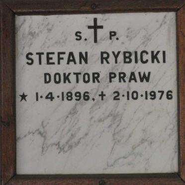 PRAW Stefan Rybicki 1896-1976