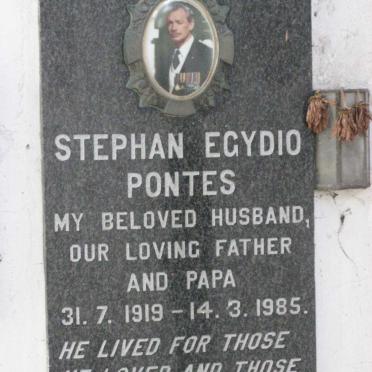 PONTES Stephan Egydio 1919-1985