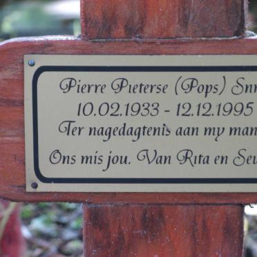 PIETERSE Pierre 1933-1995