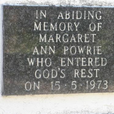 POWRIE Margaret Ann -1973