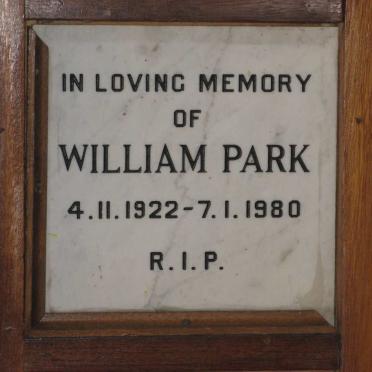 PARK William 1922-1980