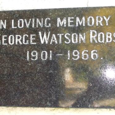 ROBSON George Watson 1901-1966