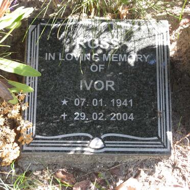 ROSS Ivor 1941-2004