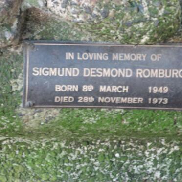 ROMBURGH Sigmund Desmond 1949-1973
