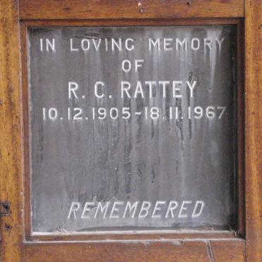 RATTEY R.C. 1905-1967