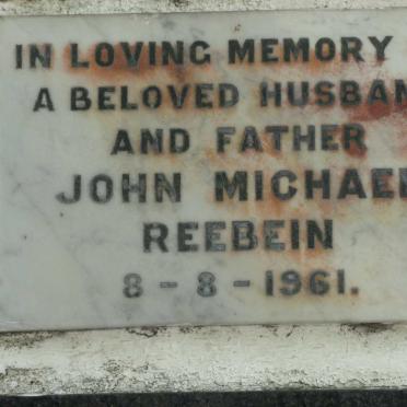 REEBEIN John Michael -1961