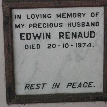 RENAUD Edwin -1974