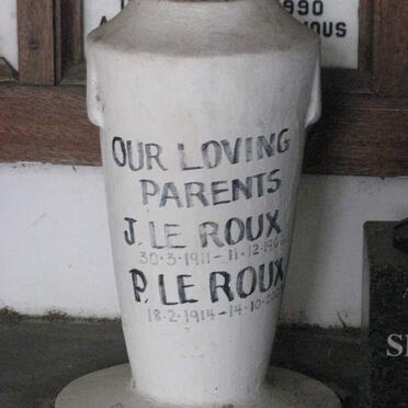 ROUX J., le 1911-1966 &amp; P. 1914-200?