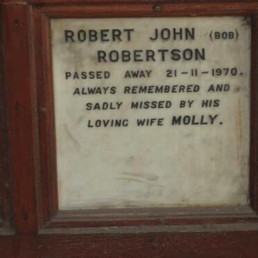 ROBERTSON Robert John -1970