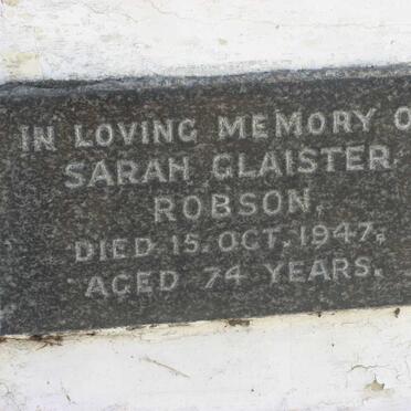 ROBSON Sarah Claister -1947