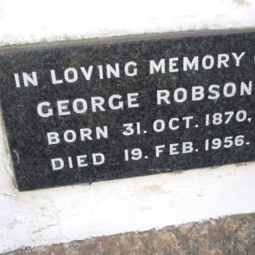 ROBSON George 1870-1956