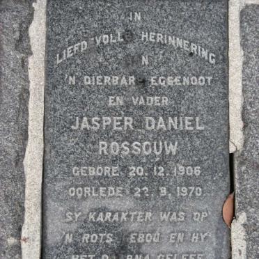 ROSSOUW Jasper Daniel 1906-1970