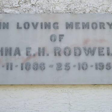 RODWELL Tina E.H. 1886-1959