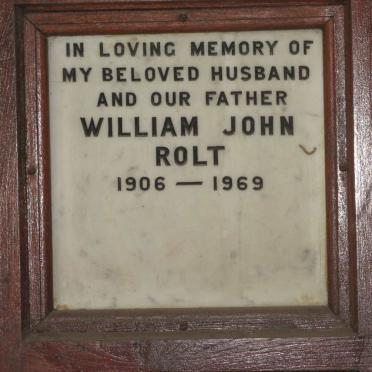 ROLT William John 1906-1969