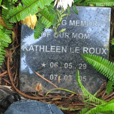 ROUX Kathleen, le 1929-2005