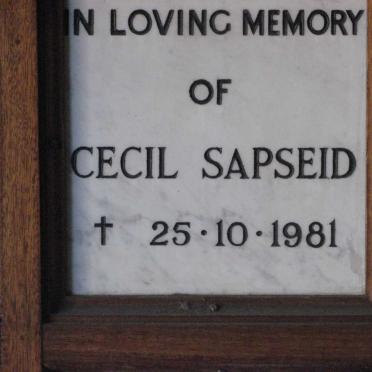SAPSEID Cecil -1981