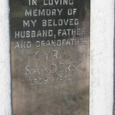 SANDERS Cyril 1908-1974