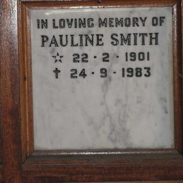 SMITH Pauline 1901-1983
