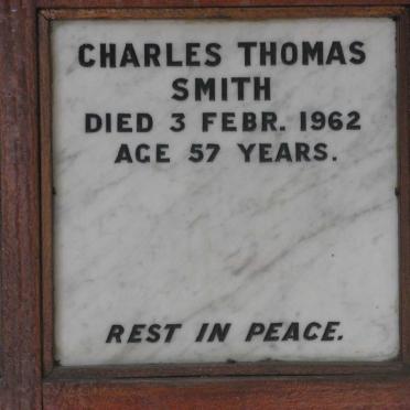 SMITH Charles Thomas -1962