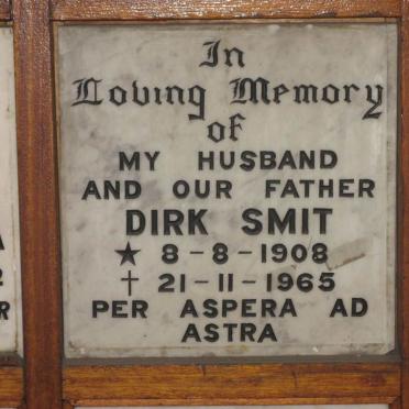 SMIT Dirk 1908-1965