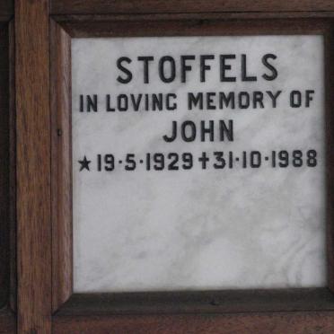 STOFFELS John 1929-1988