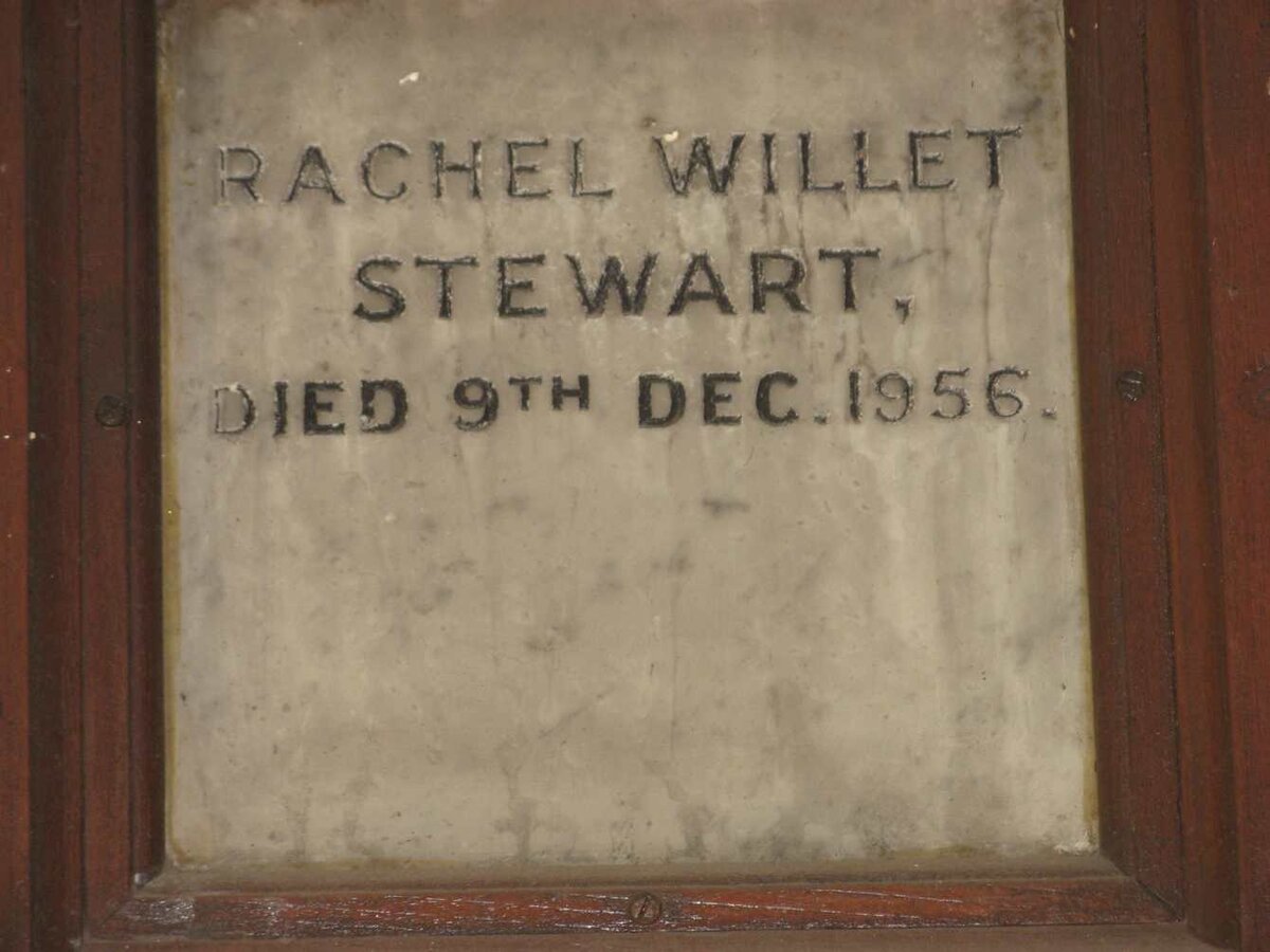 STEWART Rachel Willet -1956