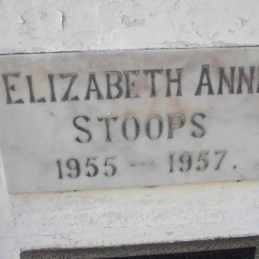 STOOPS Elizabeth Anne 1955-1957