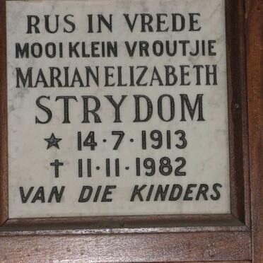 STRYDOM Marian Elizabeth 1913-1982
