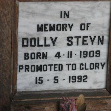STEYN Dolly 1909-1992