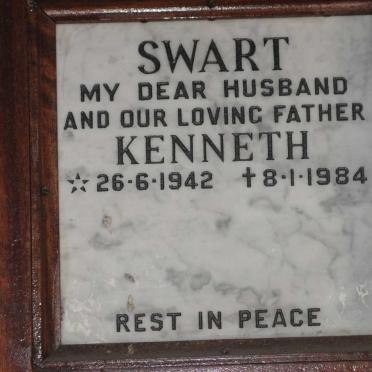 SWART Kenneth 1942-1984