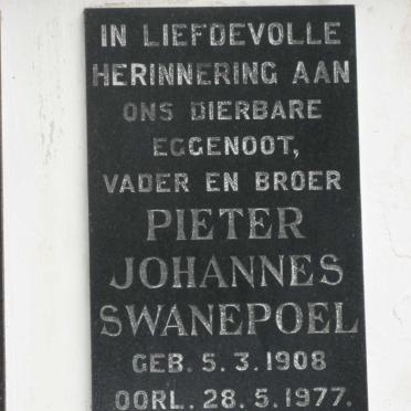 SWANEPOEL Pieter Johannes 1908-1977