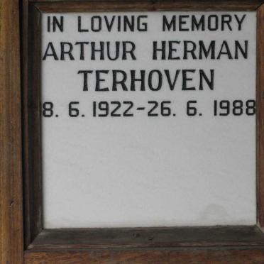 TERHOVEN Arthur Herman 1922-1988