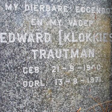 TRAUTMAN Edward 1940-1971