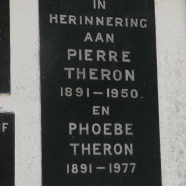 THERON Pierre 1891-1950 &amp; Phoebe 1891-1977